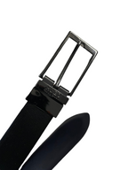Vintage Hugo Boss plain black belt | L45 | SKU 4477
