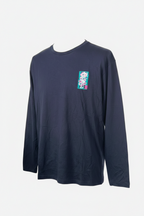 Jack & Jones Originals oversized long sleeve t-shirt with a dragon back print in black.