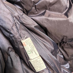 Vintage Women's UK Size 13 Taupe Grey & Purple Lightweight Padded Puffer Jacket, Size L - SKU 6930