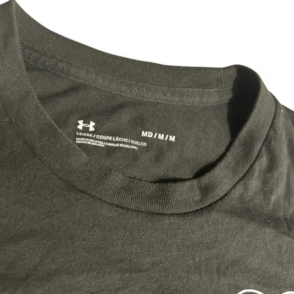 Under Armour Shirt Mens medium Gray Green International Hooping SKU 6844