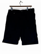 Zara Mens Chino Shorts Size 30 Navy Blue Slim Fit L12 W30 SKU 6965 Made in China