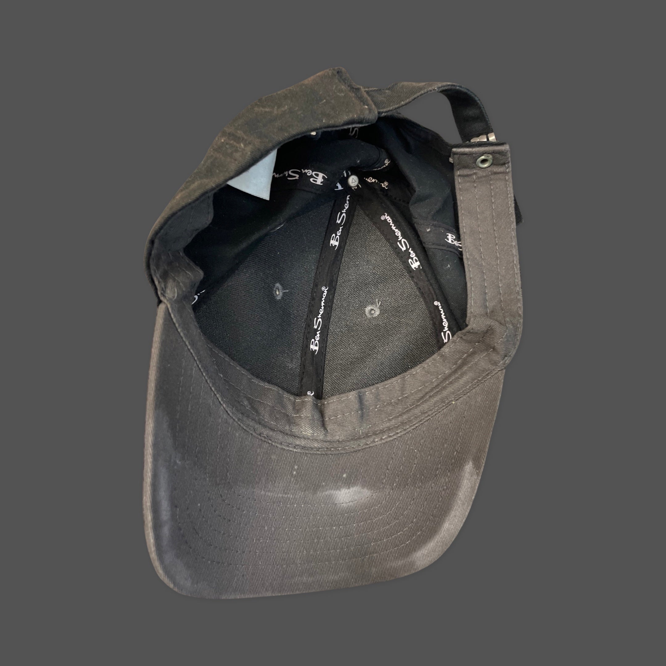 RubyneeVintage y2k faded Ben sherman black baseball cap