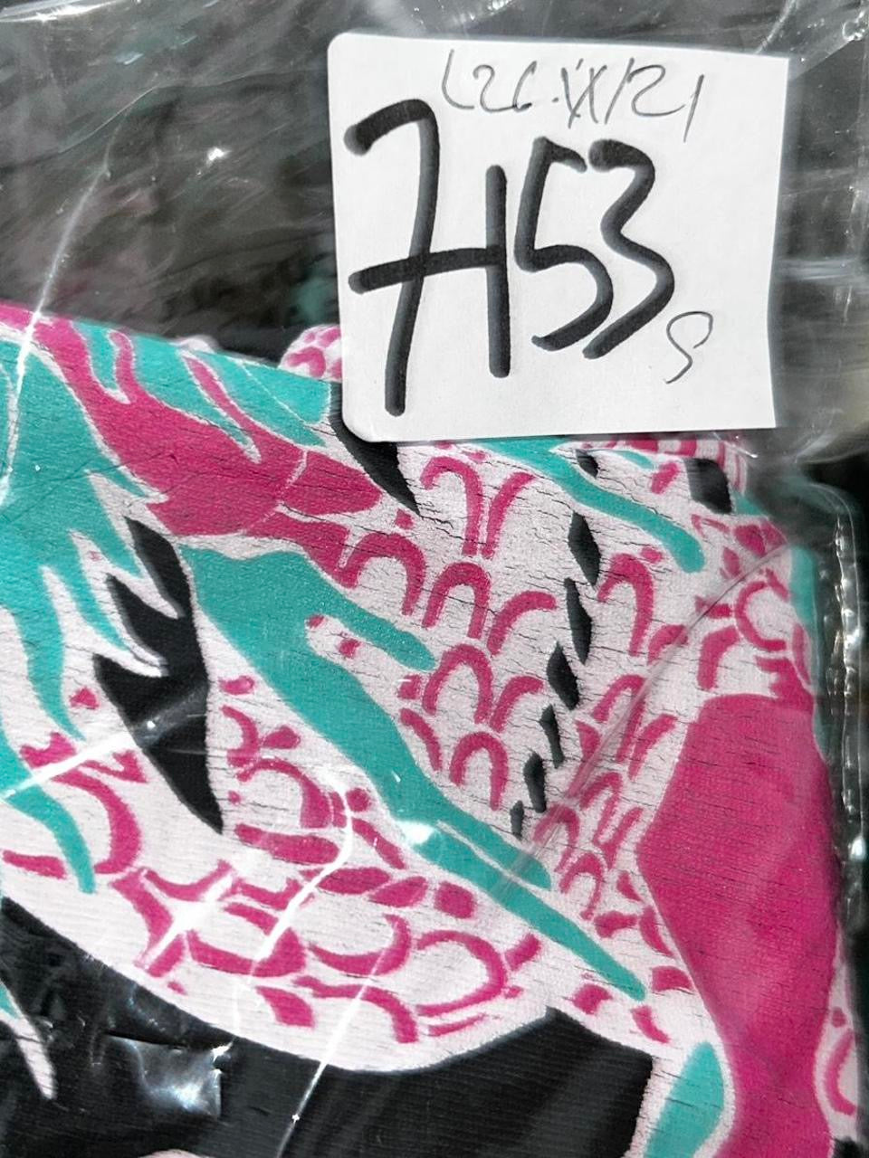 Jack & Jones Originals oversized long sleeve t-shirt with a dragon back print in black.