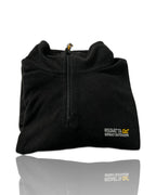 Cliche Vintage| Vintage Black Regatta Montes Mens Golf Half Zip Fleece Jacket Pullover Jumper Top