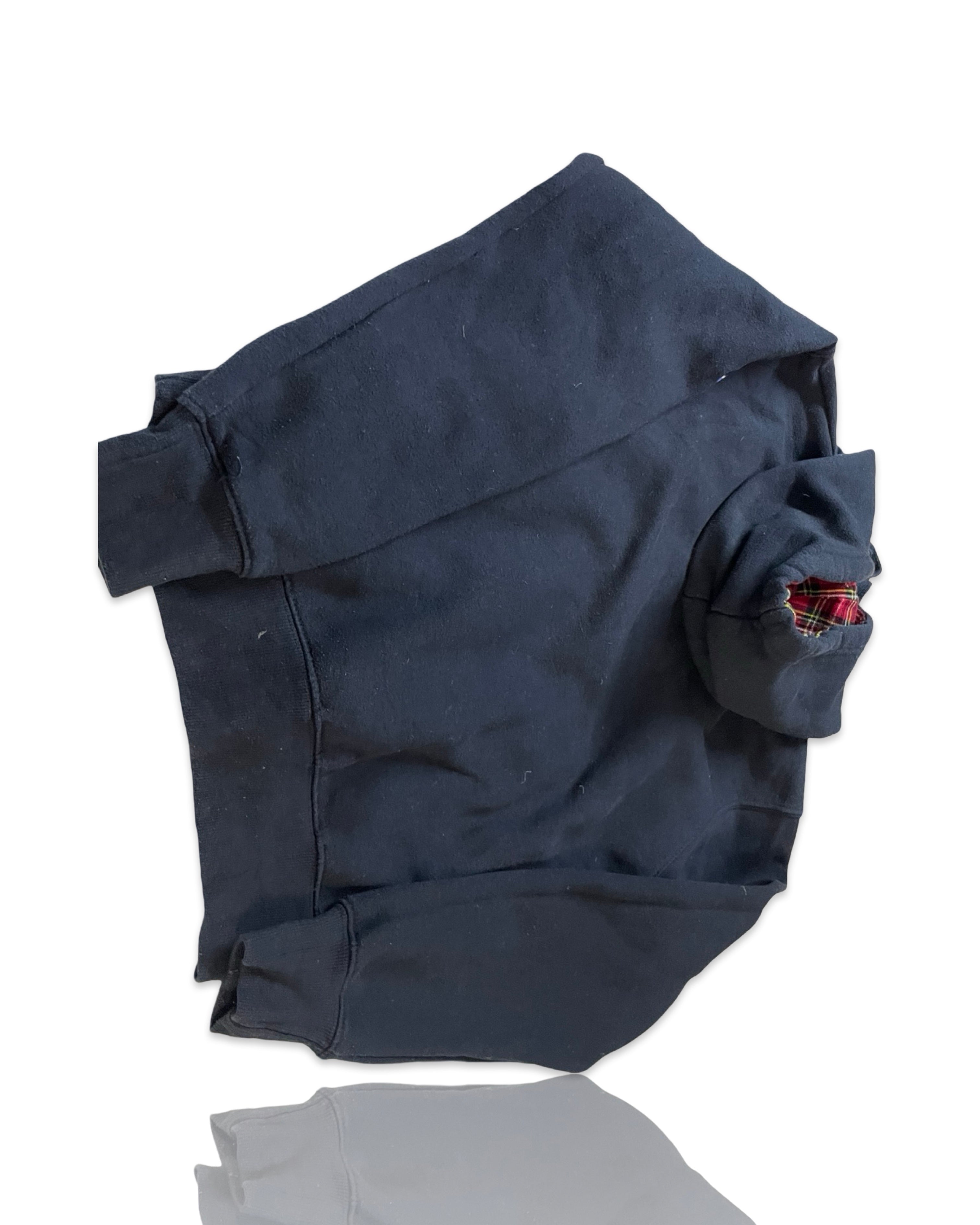 VINTAGE EDINBURGH TARTAN LION HOODIE L25 W18 |SKU 4178