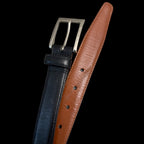 Rubynee Vintage y2k mens made in italy leather brown belt