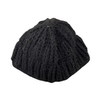Rubynee Vintage y2k winter knitted black bob cap