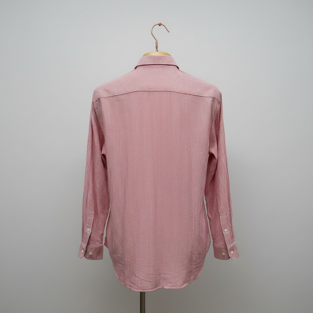 Rubynee  Vintage y2k mens Zara pink stripe shirt size S