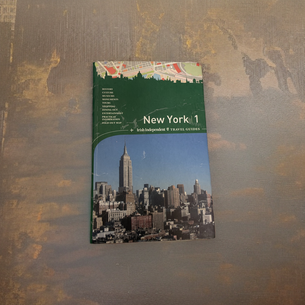 New york 1 book by irish independent travel guide