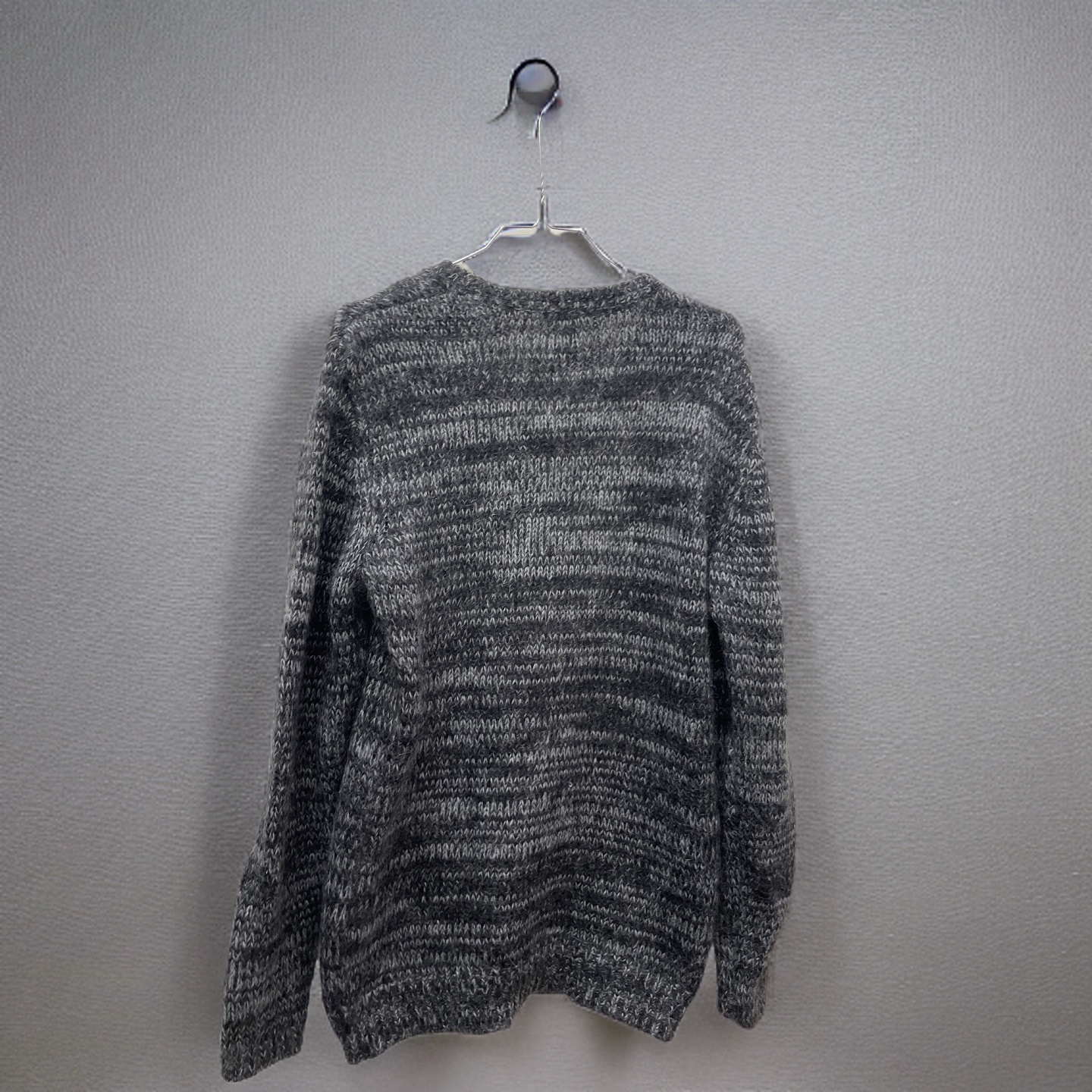 Vintage y2k H&M fine wool crew neck grey jumper