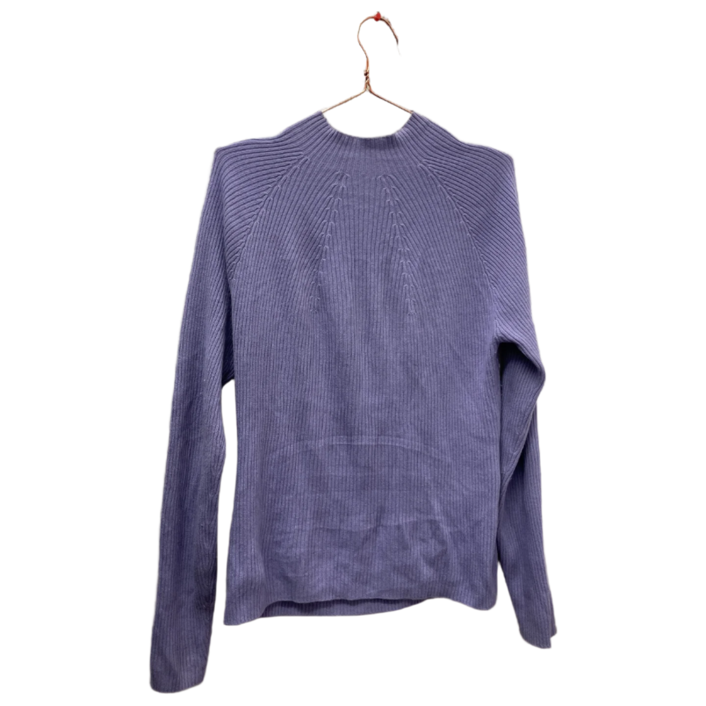 Rubynee Vintage y2k Purple Organic Funnel Neck Sweater size L