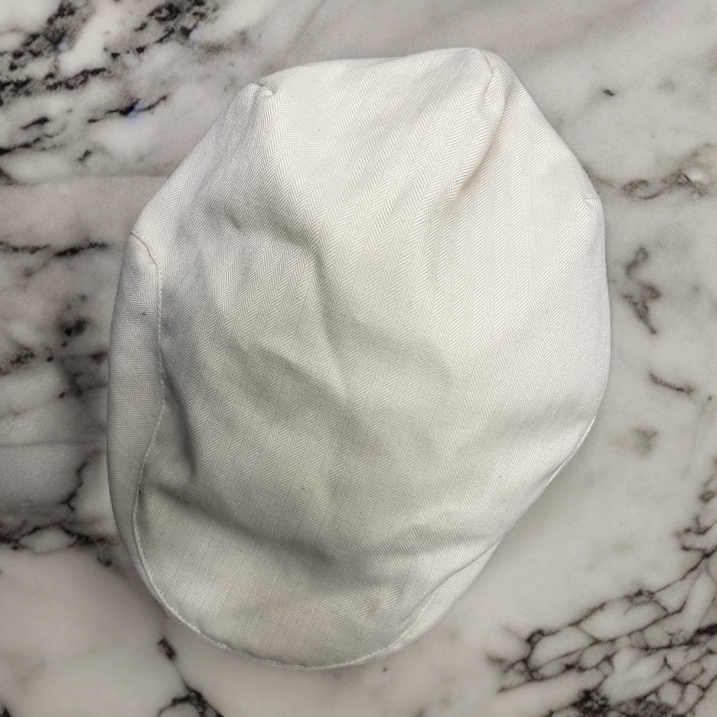 Rubynee Vintage y2k mark & spencers men cream golf cap