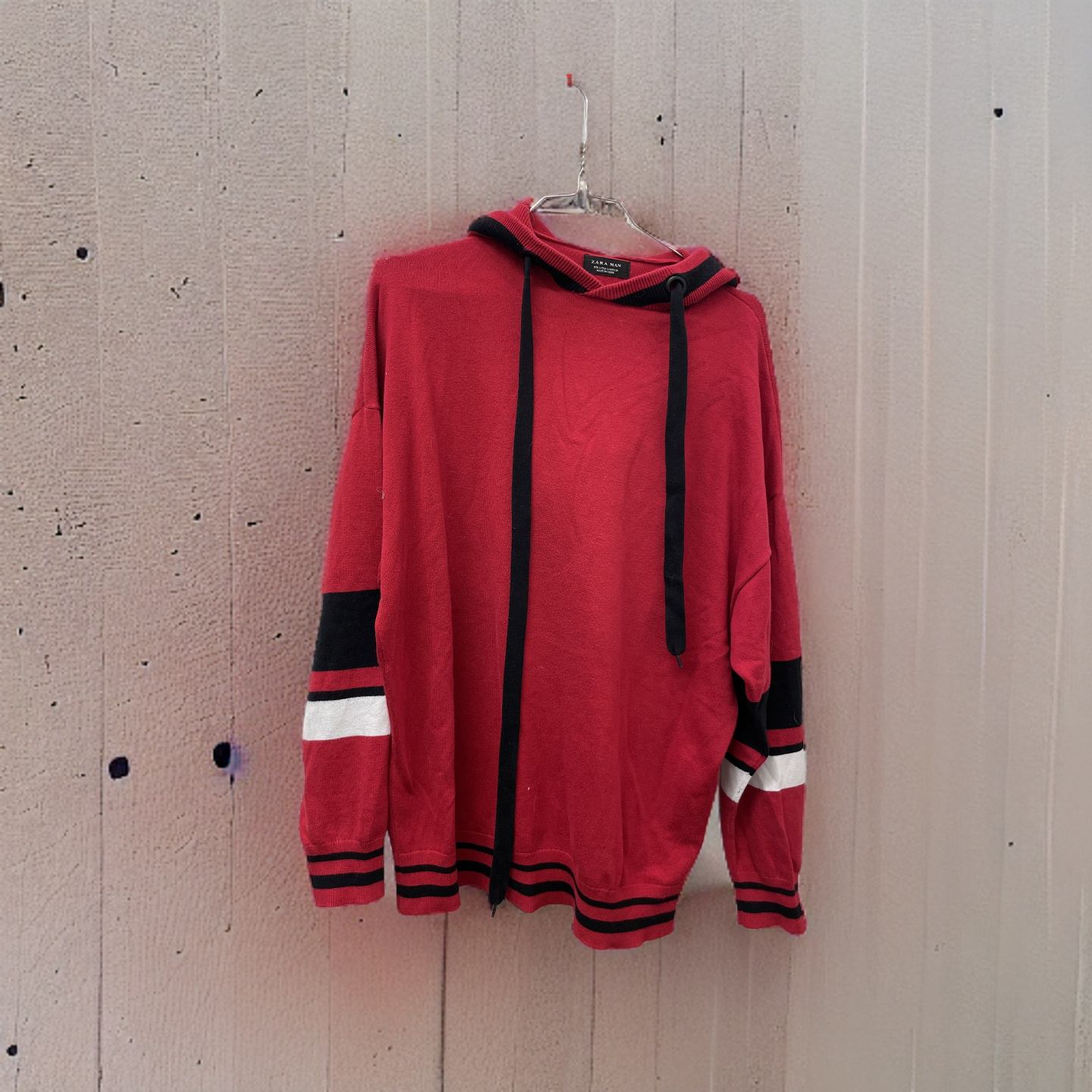 Rubynee Vintage y2k zara man red hoodie
