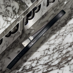 Rubynee Vintage y2k black leather mens belt