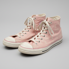 Rubynee Vintage y2k pink converse high trainer sneaker