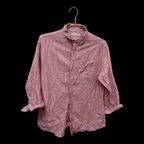Rubynee  Vintage y2k mens Zara pink stripe shirt size S