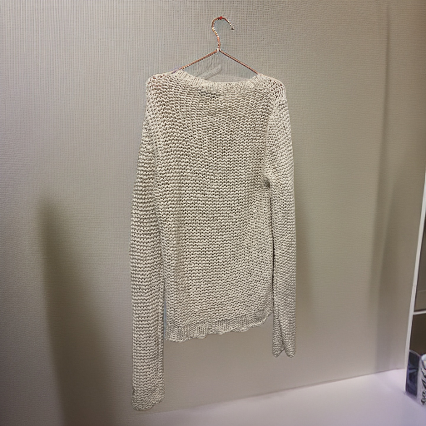 Rubynee Vintage y2k cream knitted zara sweater