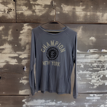 Vintage blue champion new york tshirt size S