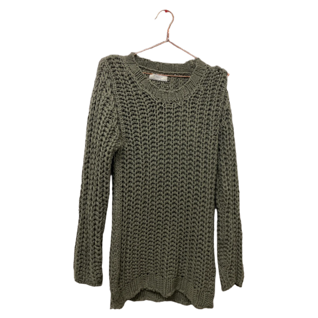 Rubynee Vintage y2k green knitted zara sweater