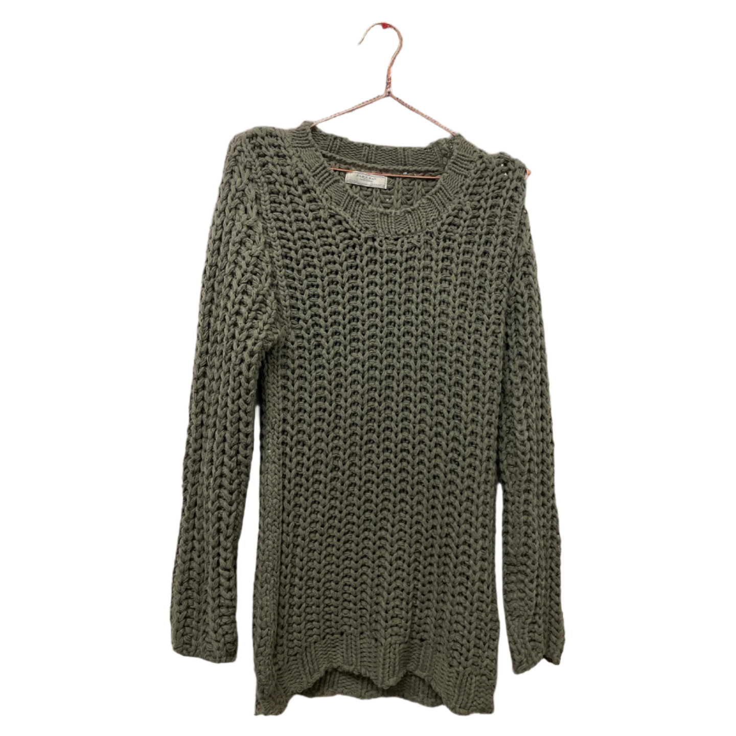 Rubynee Vintage y2k green knitted zara sweater