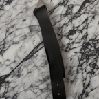 Vintage W & Rogers mens black leather belt size L
