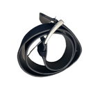 Rubynee Vintage y2k mens blue suede belt