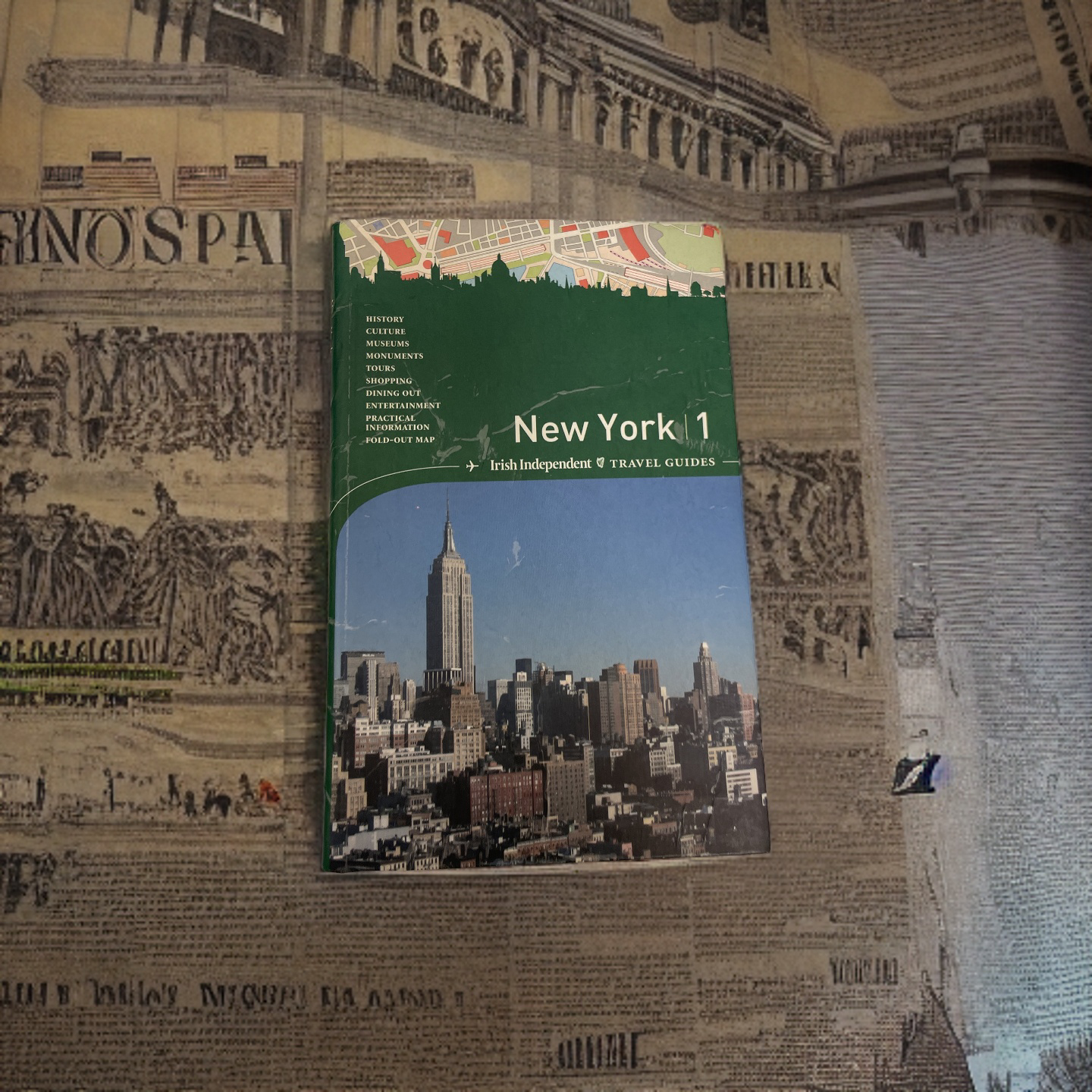 Rubynee New york 1 book by irish independent travel guide