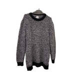 Rubynee Vintage y2k crew neck fluffy purple zara pull over sweater