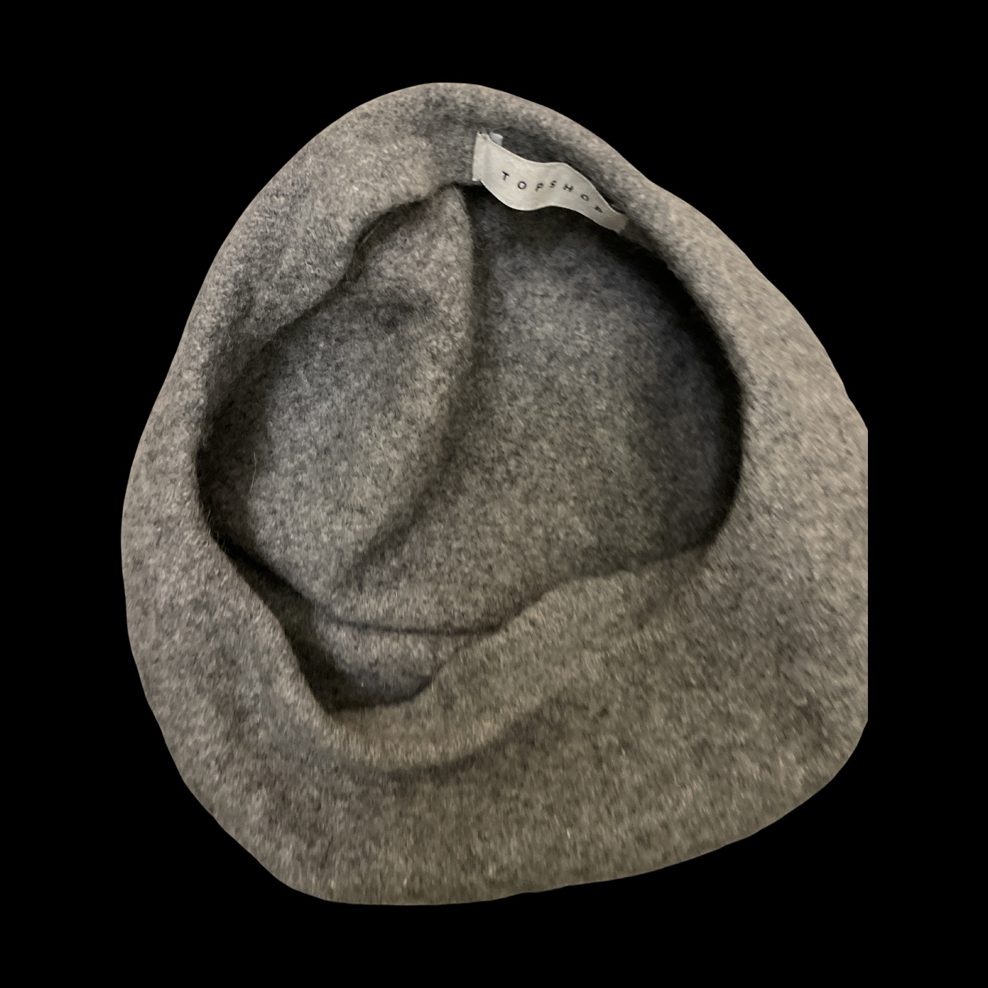 Rubynee Vintage y2k topshop grey beret cap