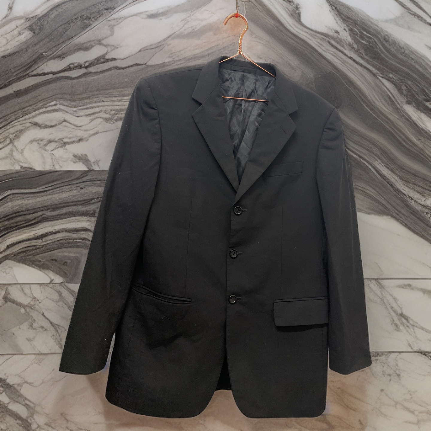 Rubynee Vintage y2k mens Daniel Grahame black blazers jacket size XL