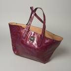  Rubynee Vintage y2k pink leather designer hand bag