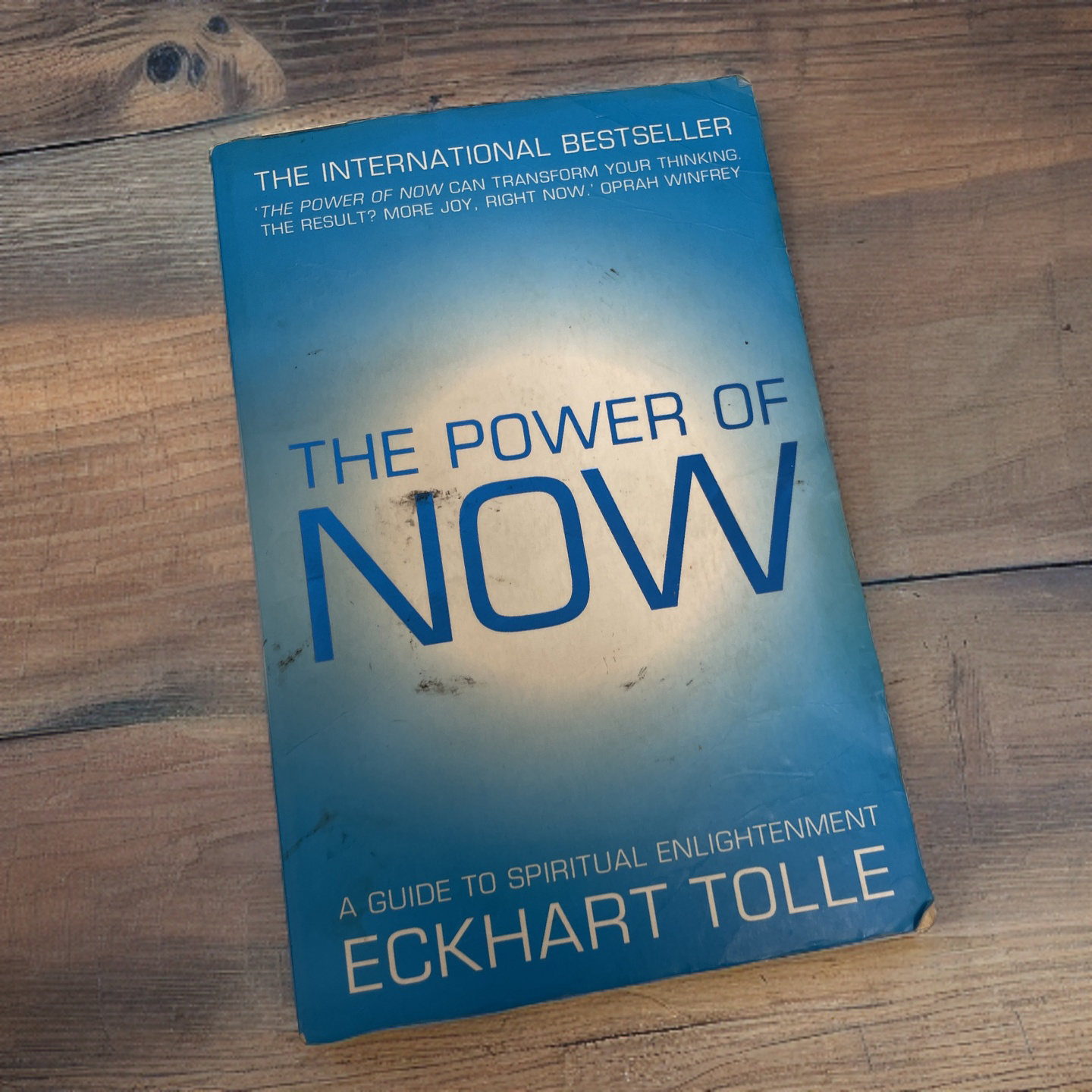 Rubynee The Power of Now: A Guide to Spiritual Enlightenment Book by Eckhart Tolle