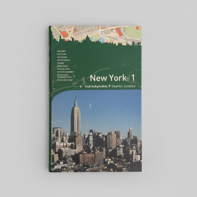New york 1 book by irish independent travel guide