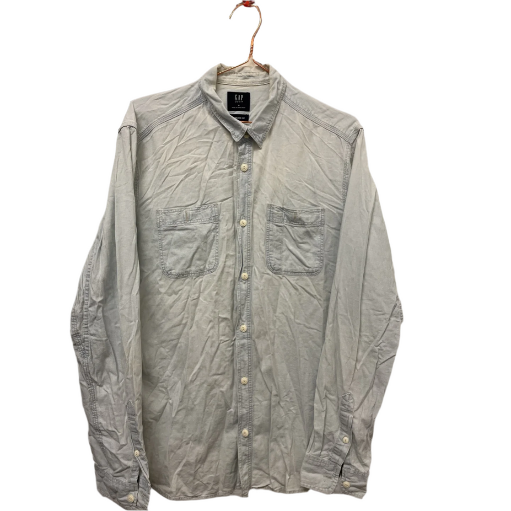 Rubynee Vintage y2k GAP Denim standard fit shirt size M