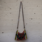 Rubynee Vintage y2k crossbody Beaded Puffin Bag - Multi