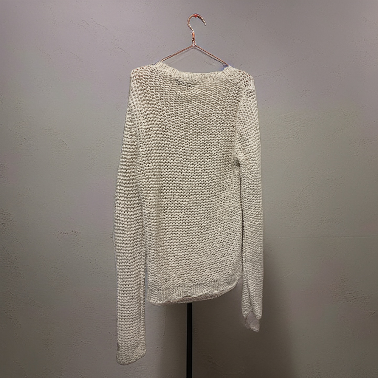 Rubynee Vintage y2k cream knitted zara sweater