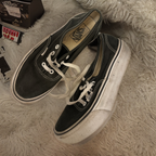 Vintage vans women black size uk 5