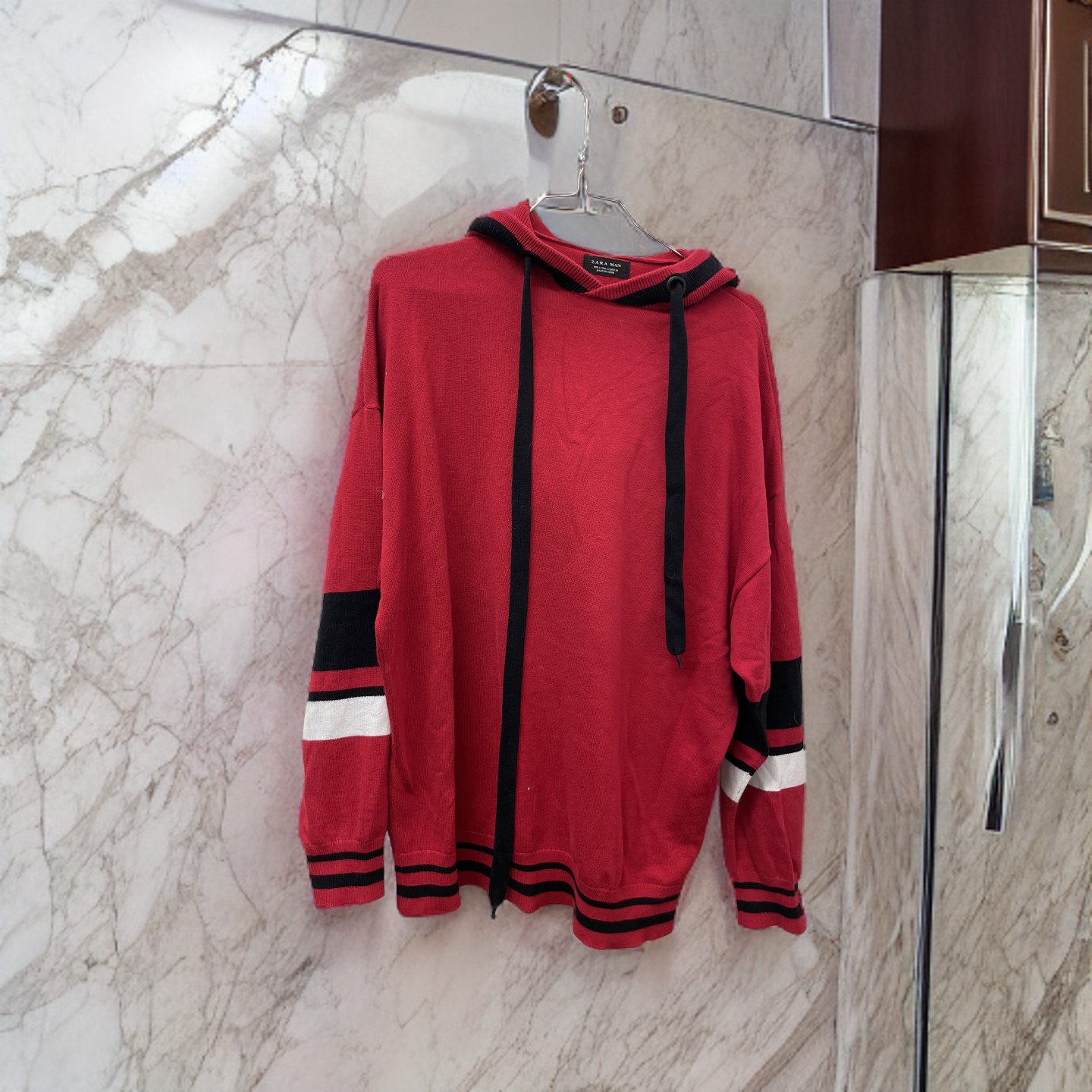 Rubynee Vintage y2k zara man red hoodie