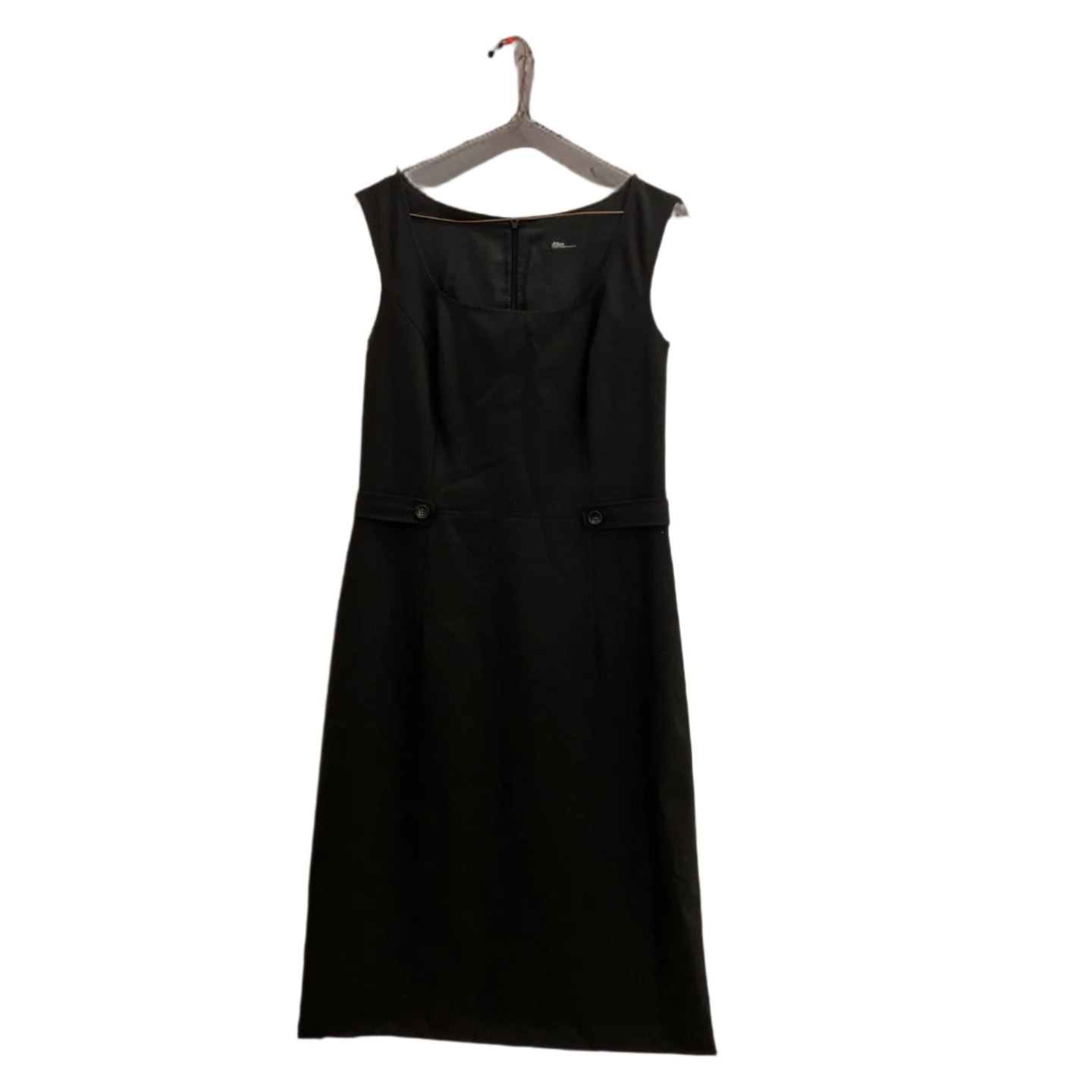 Rubynee Vintage y2k mid-length black sleeveless dress