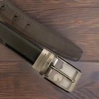 Vintage Perry Ellis brown buckle belt size XL
