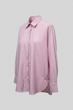 Rubynee  Vintage y2k pink stripe shirt size M