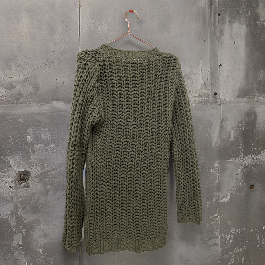 Rubynee Vintage y2k green knitted zara sweater