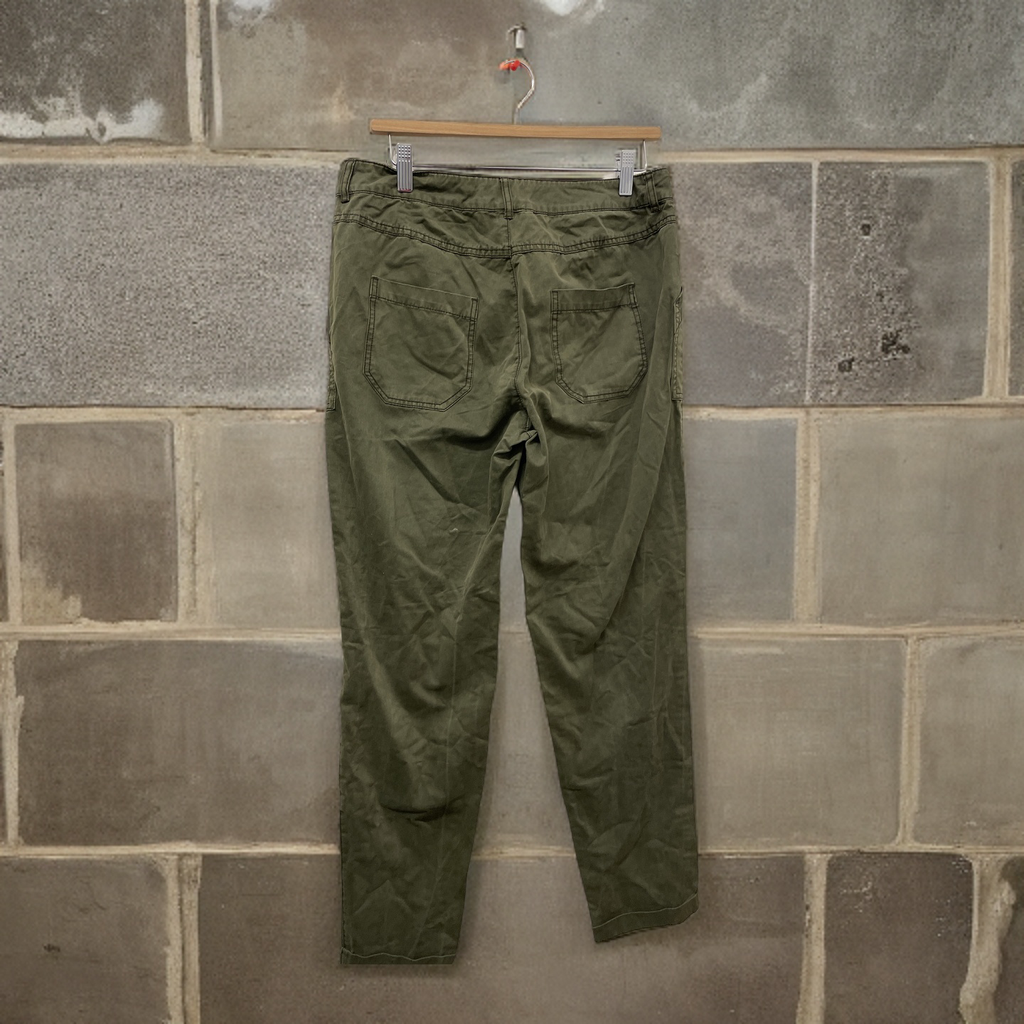 Rubynee Vintage y2k river island green military pant