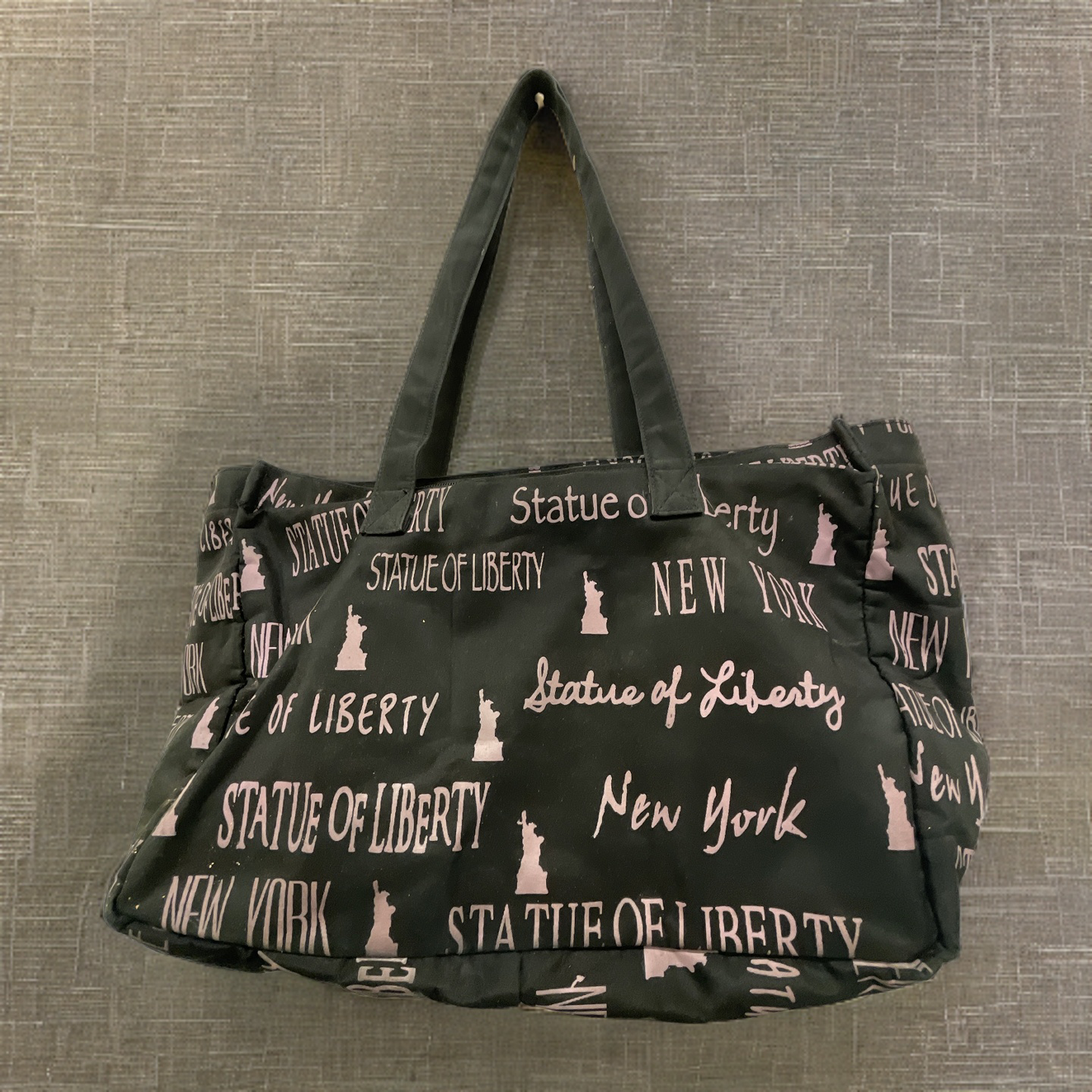  Rubynee Vintage y2k black graffiti rolling duffle bag