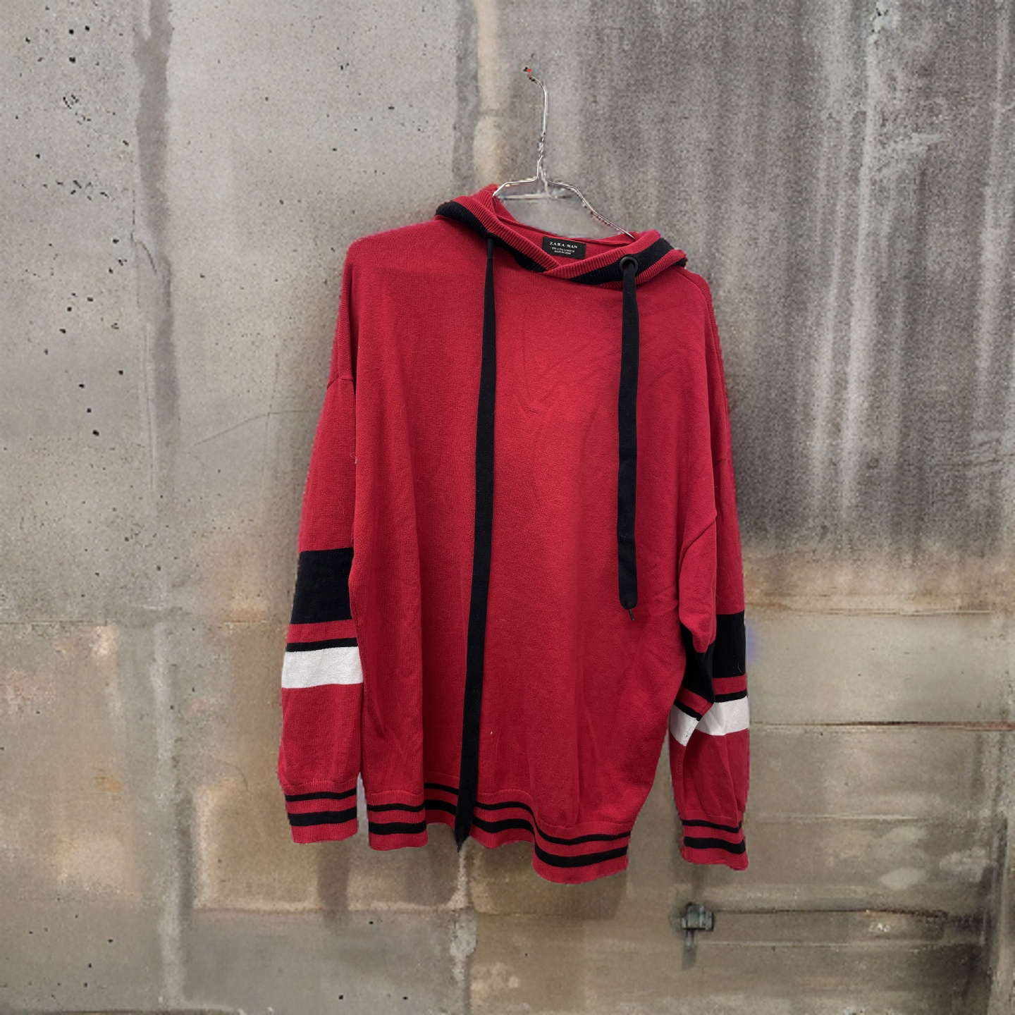 Rubynee Vintage y2k zara man red hoodie