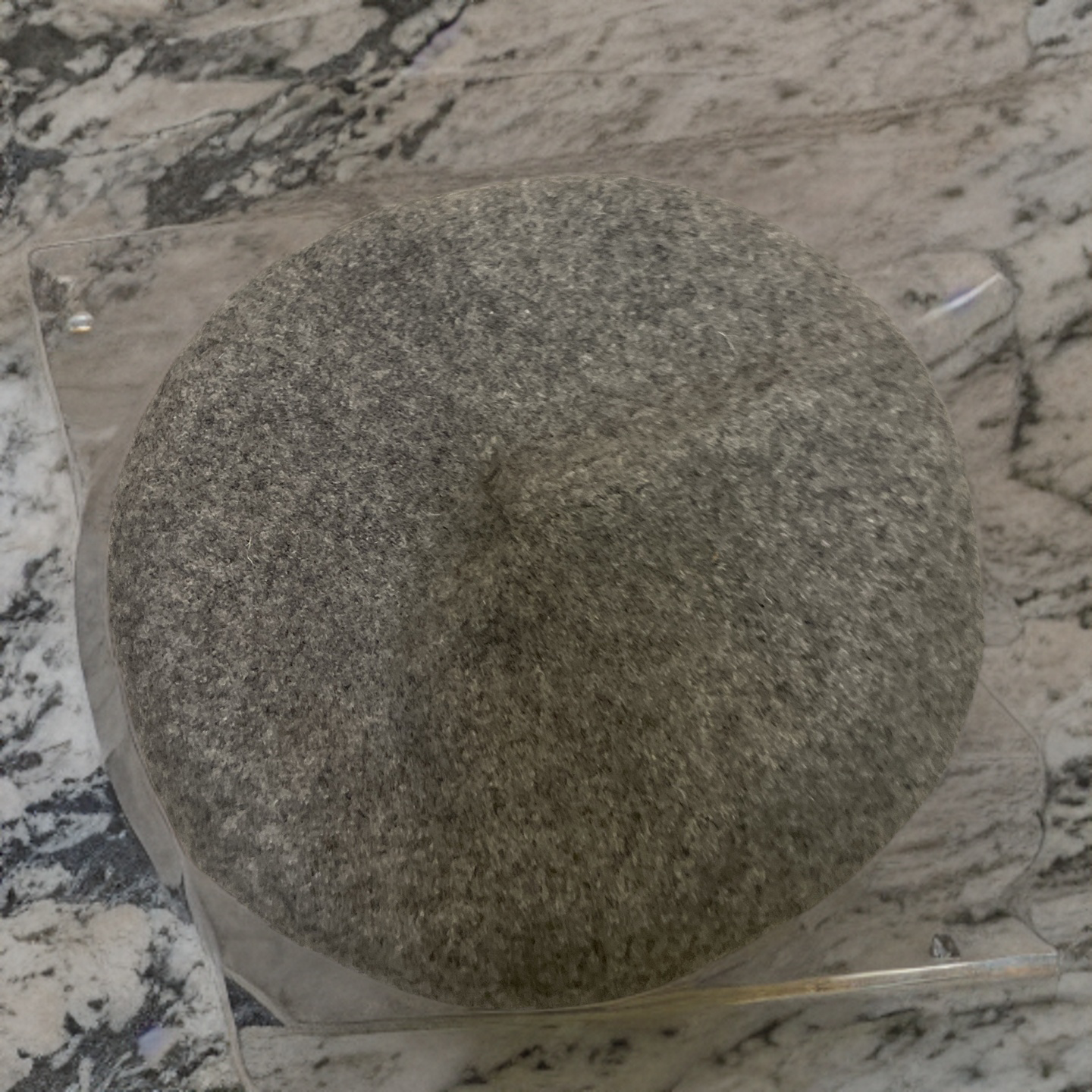 Rubynee Vintage y2k topshop grey beret cap