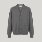 Rubynee Vintage y2k mens wool green regular fit v-neck Mark & Spencer cardigan