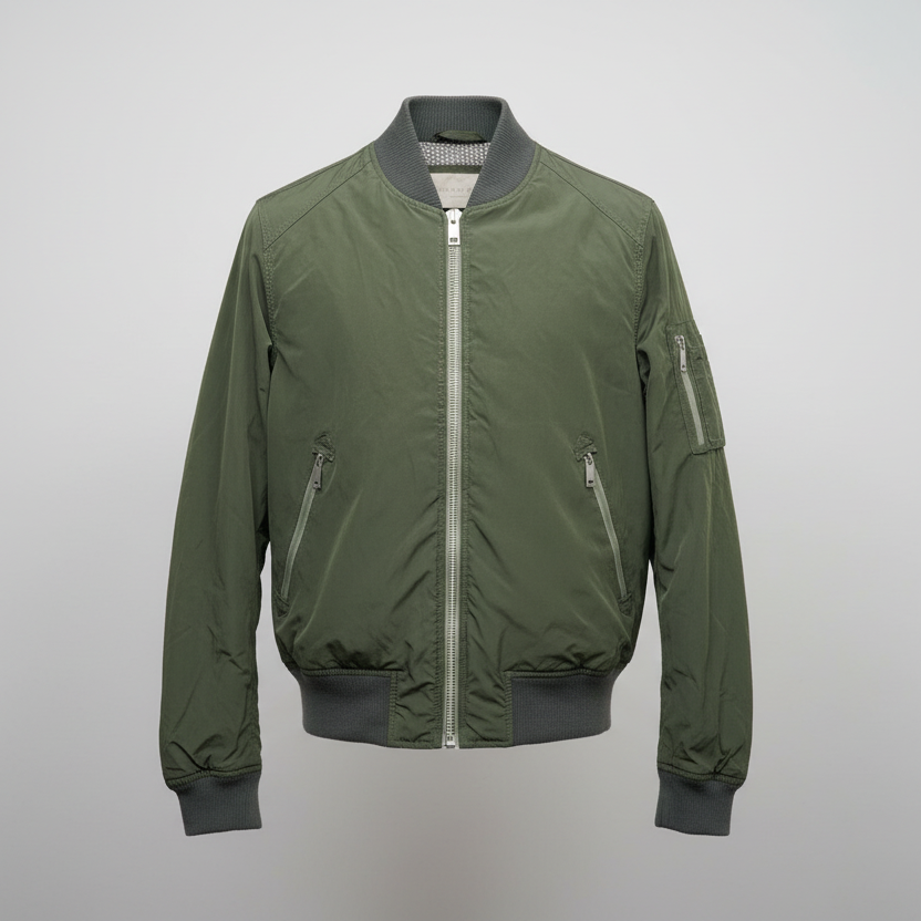 Rubynee Vintage y2k bomber khaki green zara jacket
