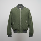 Rubynee Vintage y2k bomber khaki green zara jacket