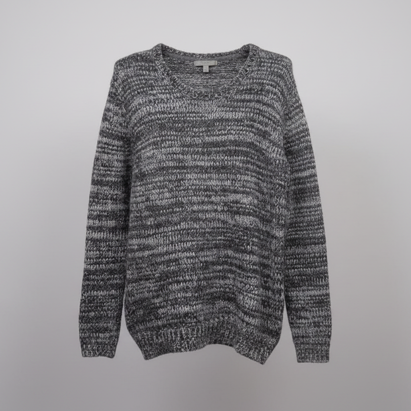 Vintage y2k H&M fine wool crew neck grey jumper